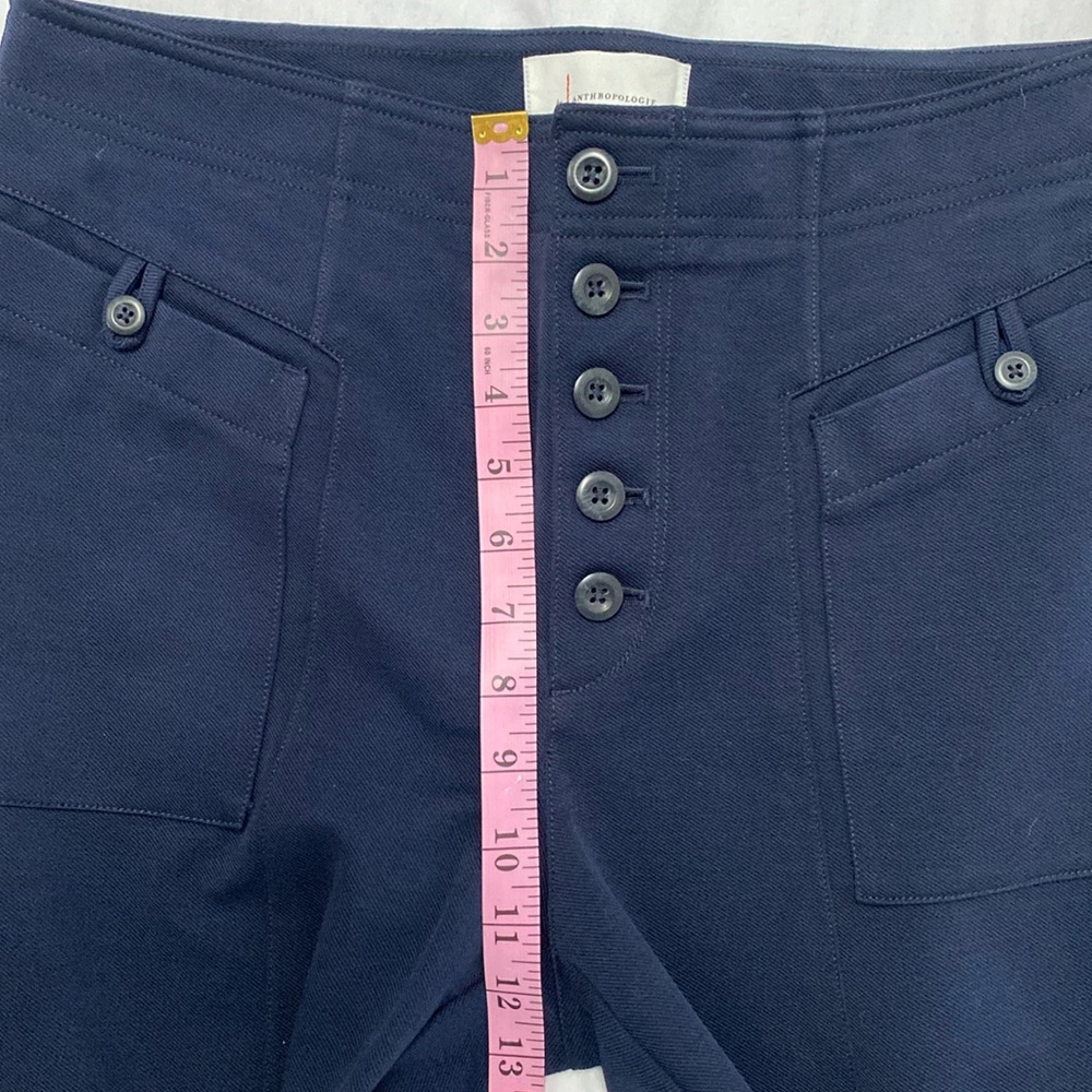 Anthropologie Bryson Tapered Ankle Button Fly pant - Picture 8 of 8